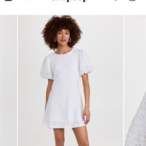 Free people apricot rose mini dress